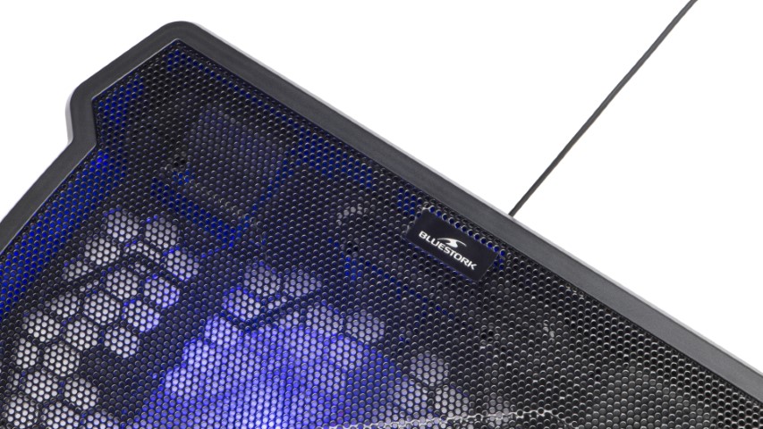 Support PC ventilé - Noir - Accessoire PC portable Bluestork - 2