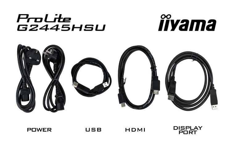 Iiyama 24 pouces  G2445HSU-B2 - Ecran PC Iiyama - grosbill.com - 10