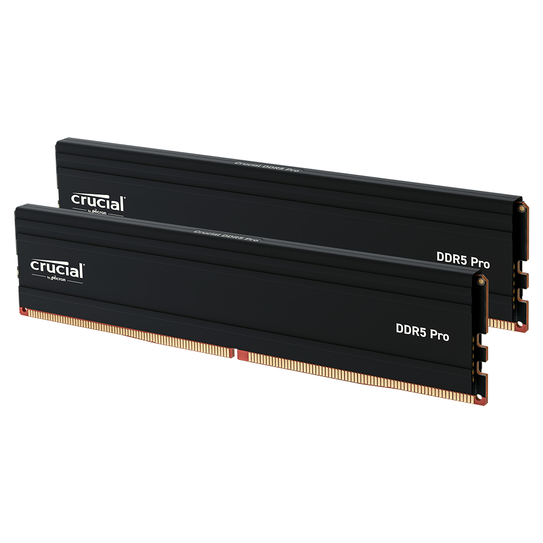 Crucial Pro 128Go (2x64Go) DDR5 5600MHz - Mémoire PC Crucial sur grosbill.com - 1