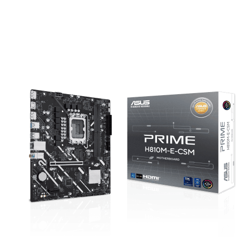 Asus PRIME H810M-E-CSM Micro-ATX  - Carte mère Asus - grosbill.com - 0