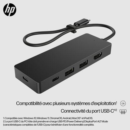 HP USB-C TRAVEL HUB G3 - Achat / Vente sur grosbill.com - 5