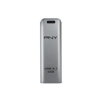 PNY USB 64GB ELITE STEEL 3.1GB - Achat / Vente sur grosbill.com - 1