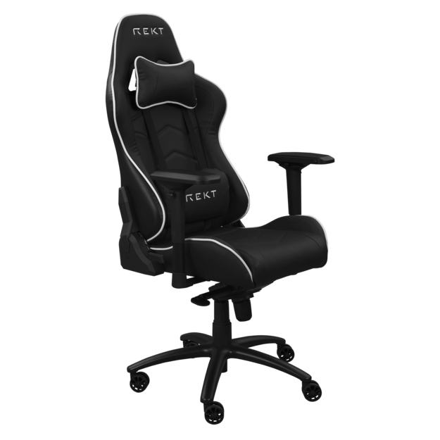 REKT GG1-R Noir/Blanc - Siège PC Gamer - grosbill.com - 2