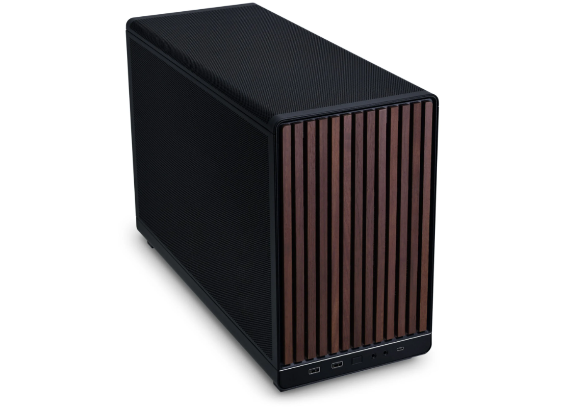Lian-Li A3-mATX Wood Edition Noir Marron - Boîtier PC Lian-Li - 3