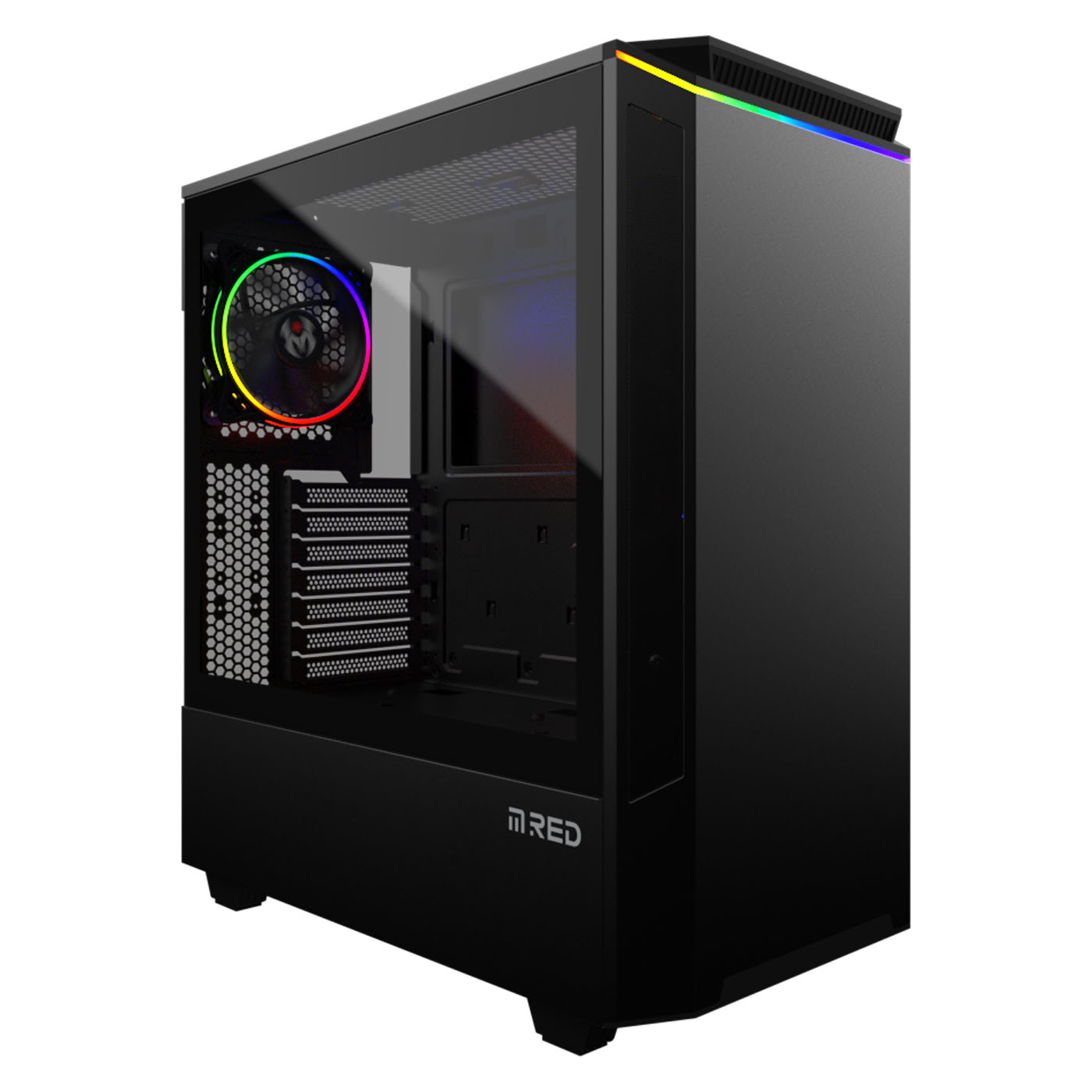 M.RED Death Storm RGB Noir - Boîtier PC M.RED - grosbill.com - 0