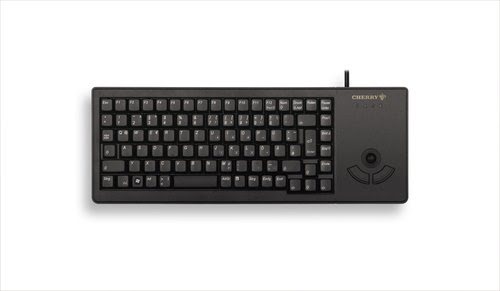 G84-5400 TRACKBALL KEYBOARD Clavier filaire miniature, trackball, USB, noir, AZERTY - FR - Achat / Vente sur grosbill.com - 0