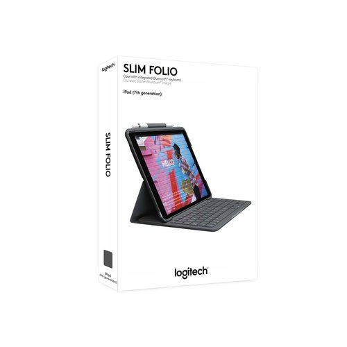 Slim Folio for iPad 7th Gen Graphite FR - Achat / Vente sur grosbill.com - 11