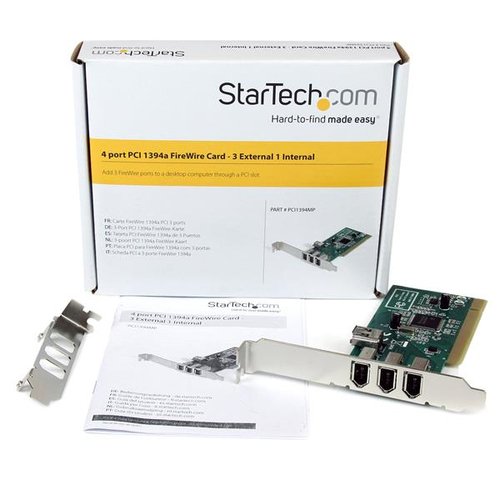 PCI vers 4 Ports FireWire 400 - Achat / Vente sur grosbill.com - 4