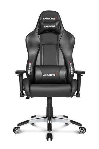 image produit AKRacing Masters Série Premium Carbon - Noir Carbon/Simili Cuir/4D Grosbill