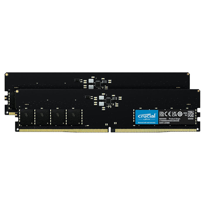 Crucial 64Go (2x32Go) DDR5 4800MHz - Mémoire PC Crucial sur