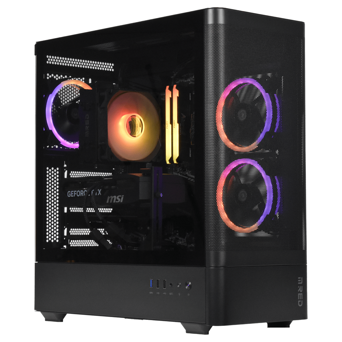 Grosbill SLAYER - R7-5700X/5070/16Go/1To (GB) (PCG-10602747) - Achat / Vente PC Fixe sur grosbill.com - 0