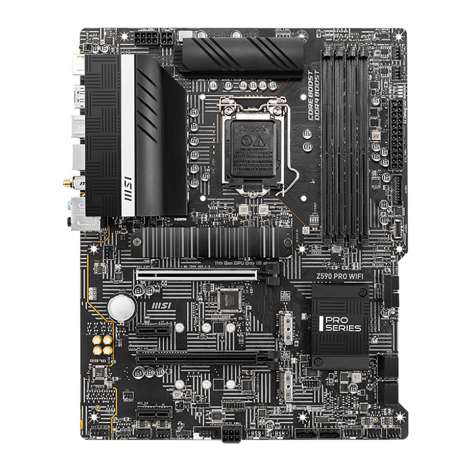 MSI Z590 PRO WIFI ATX  - Carte mère MSI - grosbill.com - 3