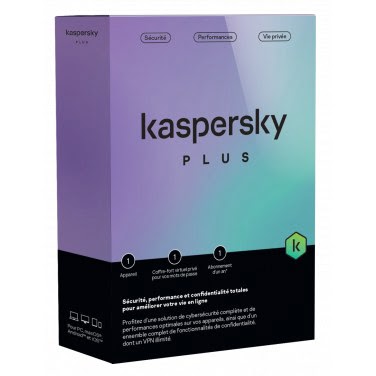 image produit Kaspersky Antivirus Plus Boîte - 1 An / 1 PC Grosbill