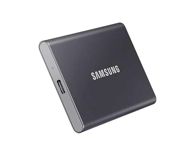 Samsung T7 USB 3.2 1 To Gris (MU-PC1T0T/WW) - Achat / Vente Disque SSD externe sur grosbill.com - 4