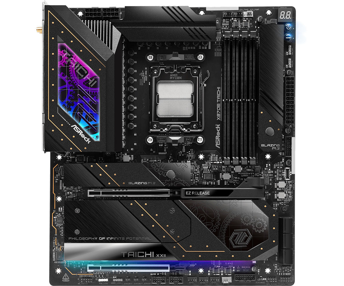 ASRock X870E TAICHI ATX  - Carte mère ASRock - grosbill.com - 2