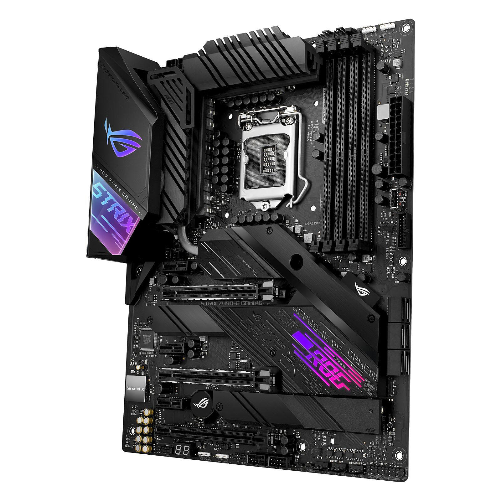 Asus ROG STRIX Z490-E GAMING ATX  - Carte mère Asus - grosbill.com - 2