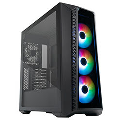 Grosbill Boîtier PC Cooler Master MasterBox MB520 TG MB520-KGNN-S01 - MT/ATX Black