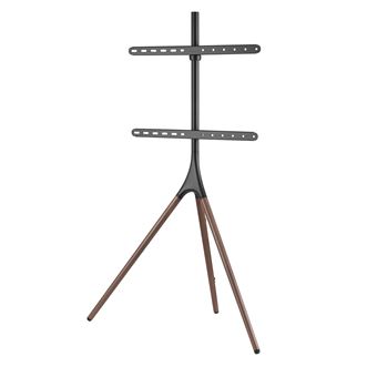 Support TV Design 45 - 65" - Noir/Noyer  - Accessoire écran - 1