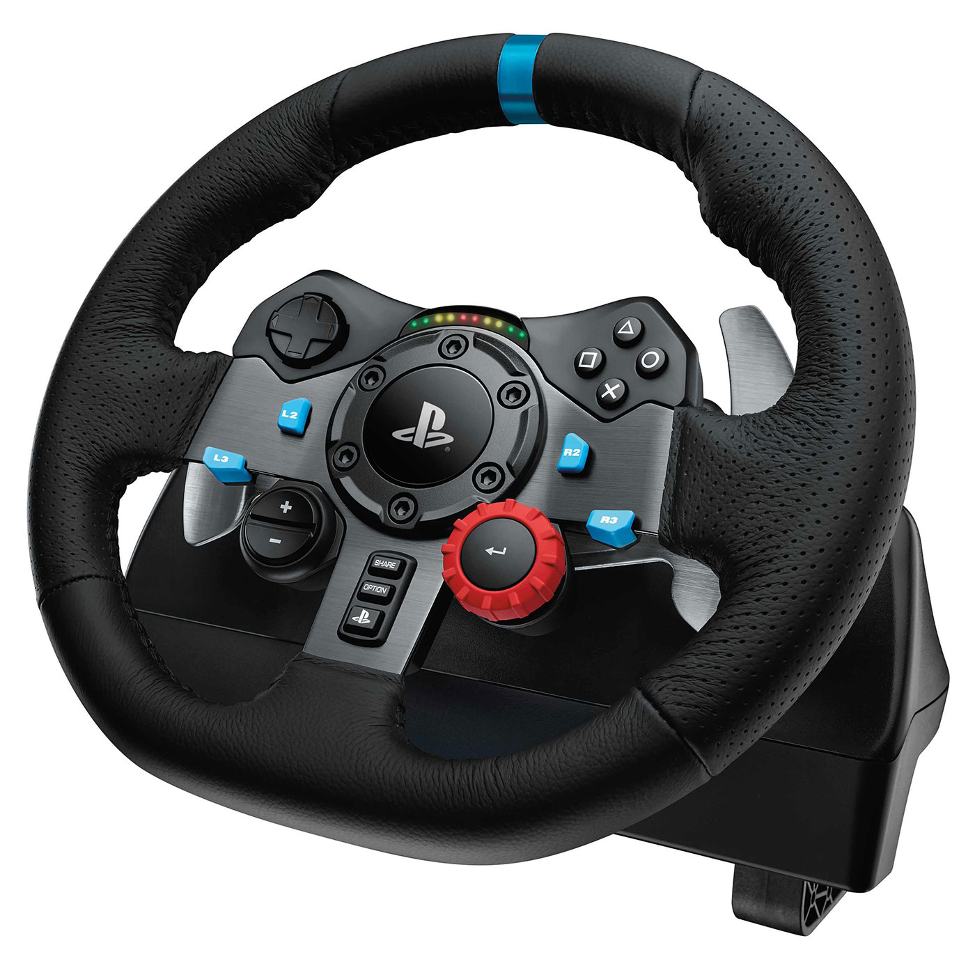Logitech  Volant G29 Driving Force (PlayStation 3/4 & PC) (941-000112) - Achat / Vente Base de volant Simracing sur grosbill.com - 1