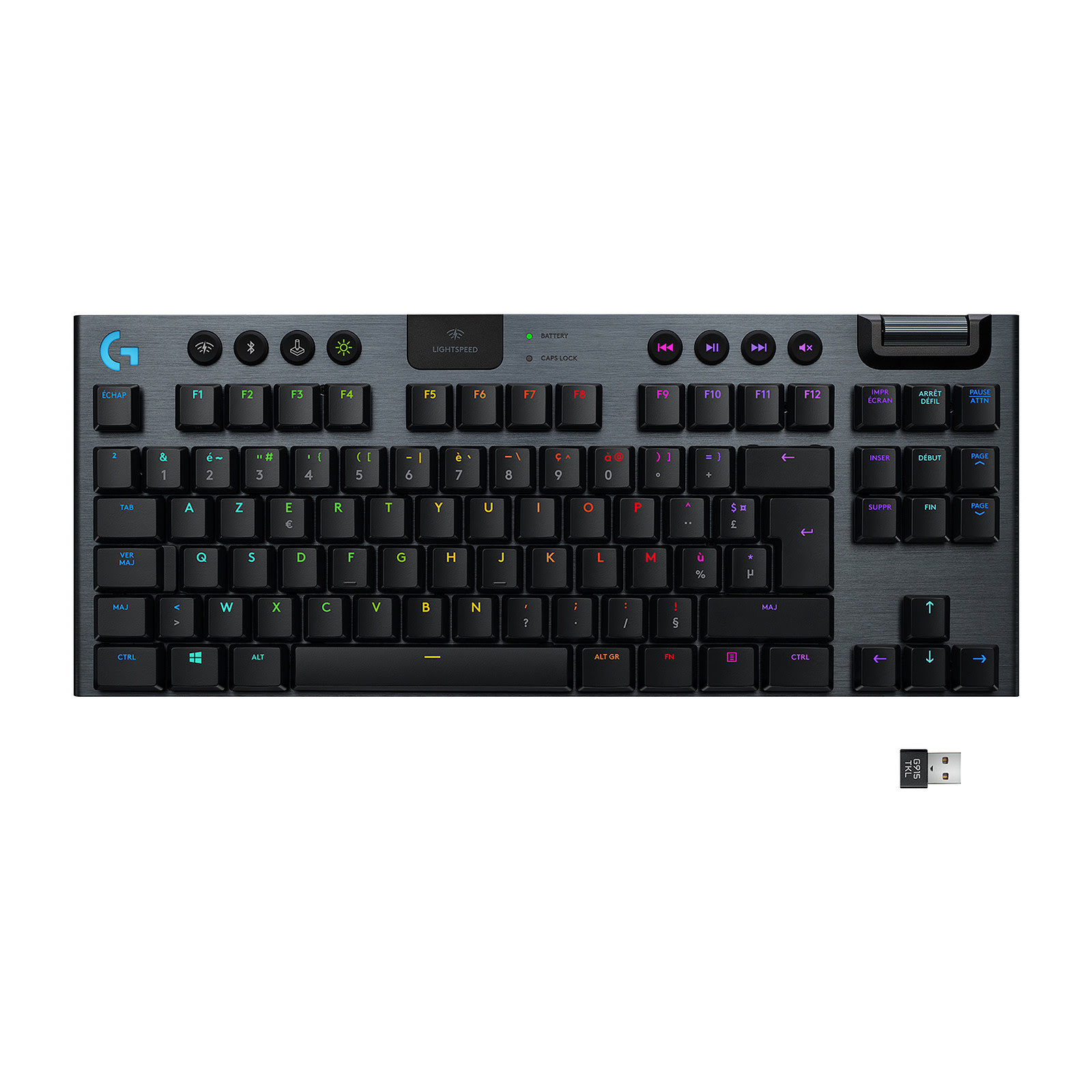 Logitech G915 TKL Lightspeed - Clavier PC Logitech - grosbill.com - 0