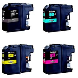 Brother Pack de 4 Cartouches LC121 (BK/Y/M/C)