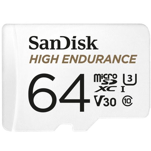 Sandisk SanDisk microSDHC 64GB HE w/Adapter