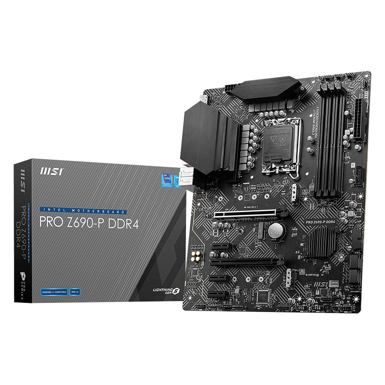 MSI PRO Z690-P DDR4 ATX  - Carte mère MSI - grosbill.com - 0