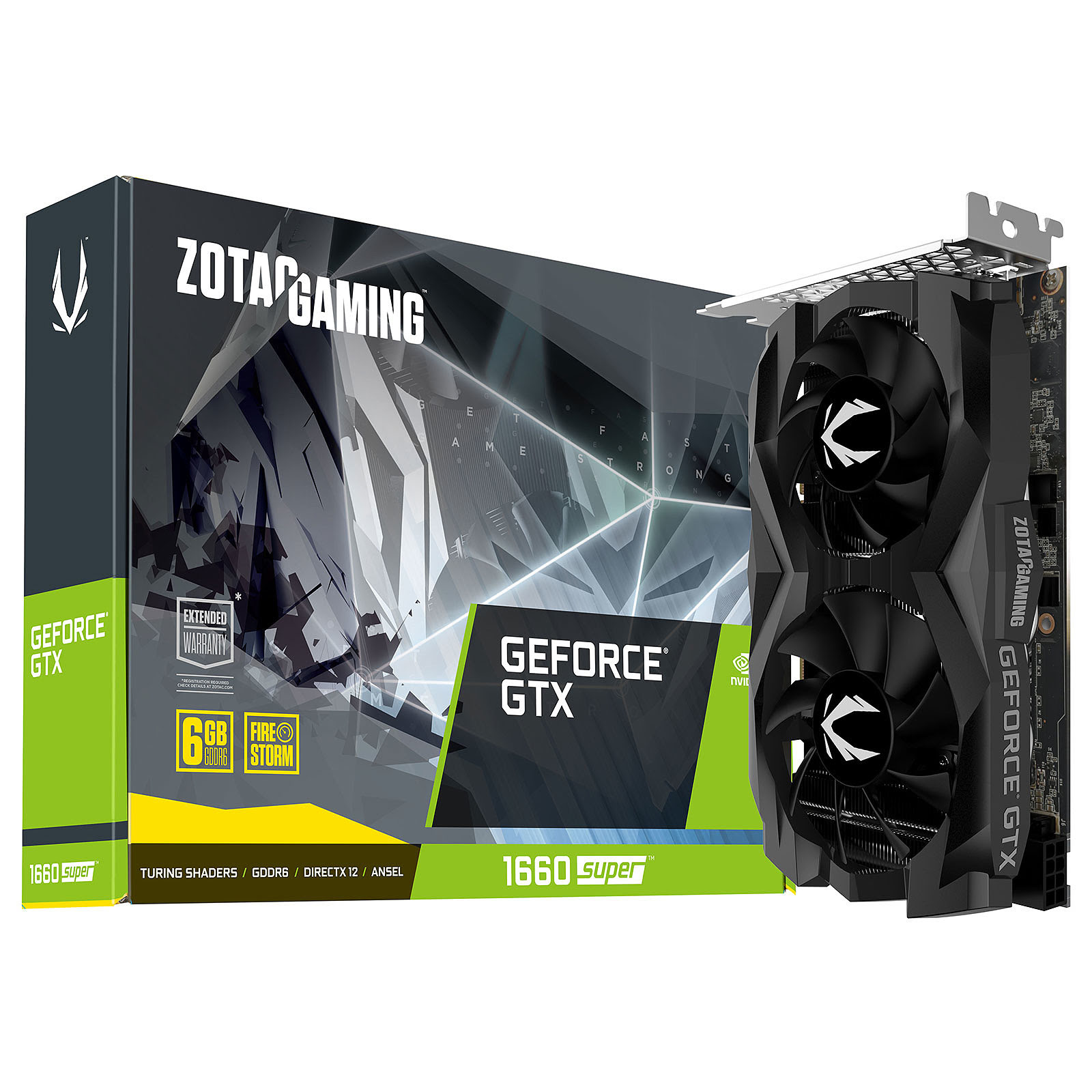 ZOTAC GTX 1660 SUPER TWIN FAN  - Carte graphique ZOTAC - 0