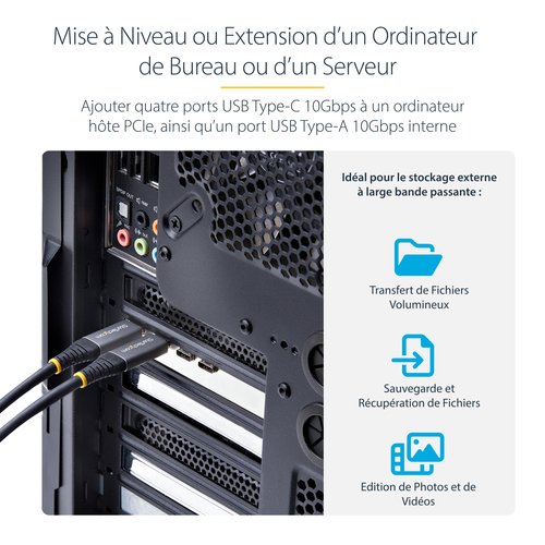 5-PORT USB PCIE CARD 10GBPS - Achat / Vente sur grosbill.com - 8