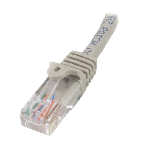 7 Meter Gray Cat5e Ethernet Cable - Snagless RJ45 Connectors, 24 AWG Copper, UTP Network Patch Cable