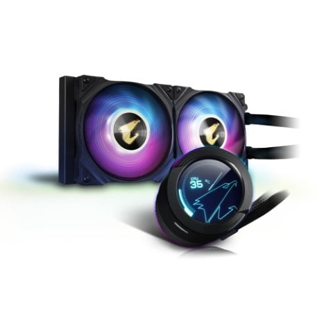 Deepcool CG530 4F Noir+MPG A1000GS PCIE5+WaterForce X 240 Noir - Boîtier PC - 11