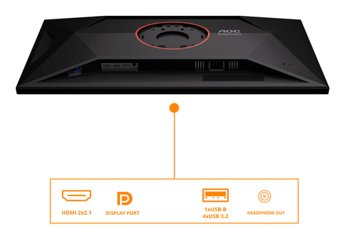 AOC 32 pouces  U32G4U - Ecran PC AOC - grosbill.com - 2