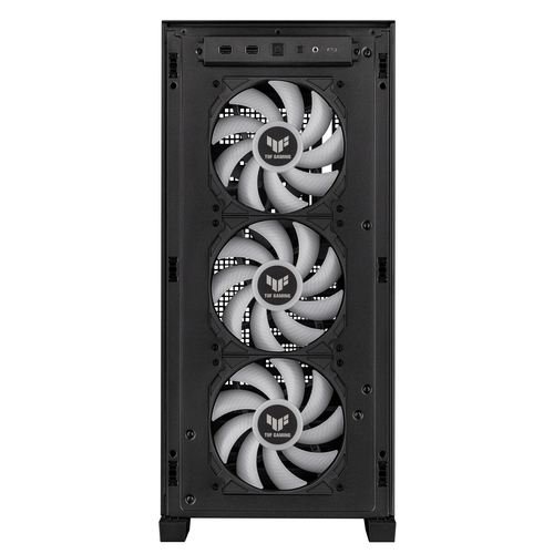 Asus TUF Gaming GT302 TG ARGB Noir -MT/Sans Alim/E-ATX Noir - Boîtier PC - 2