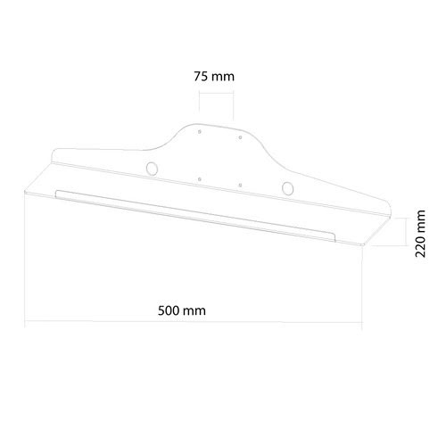 Keyboard and Mouse Holder VESA 75x75 - Achat / Vente sur grosbill.com - 2
