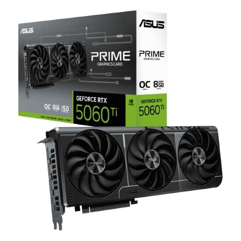 Asus PRIME GeForce RTX 5060 Ti 8GB GDDR7 OC Edition - Carte graphique - 0