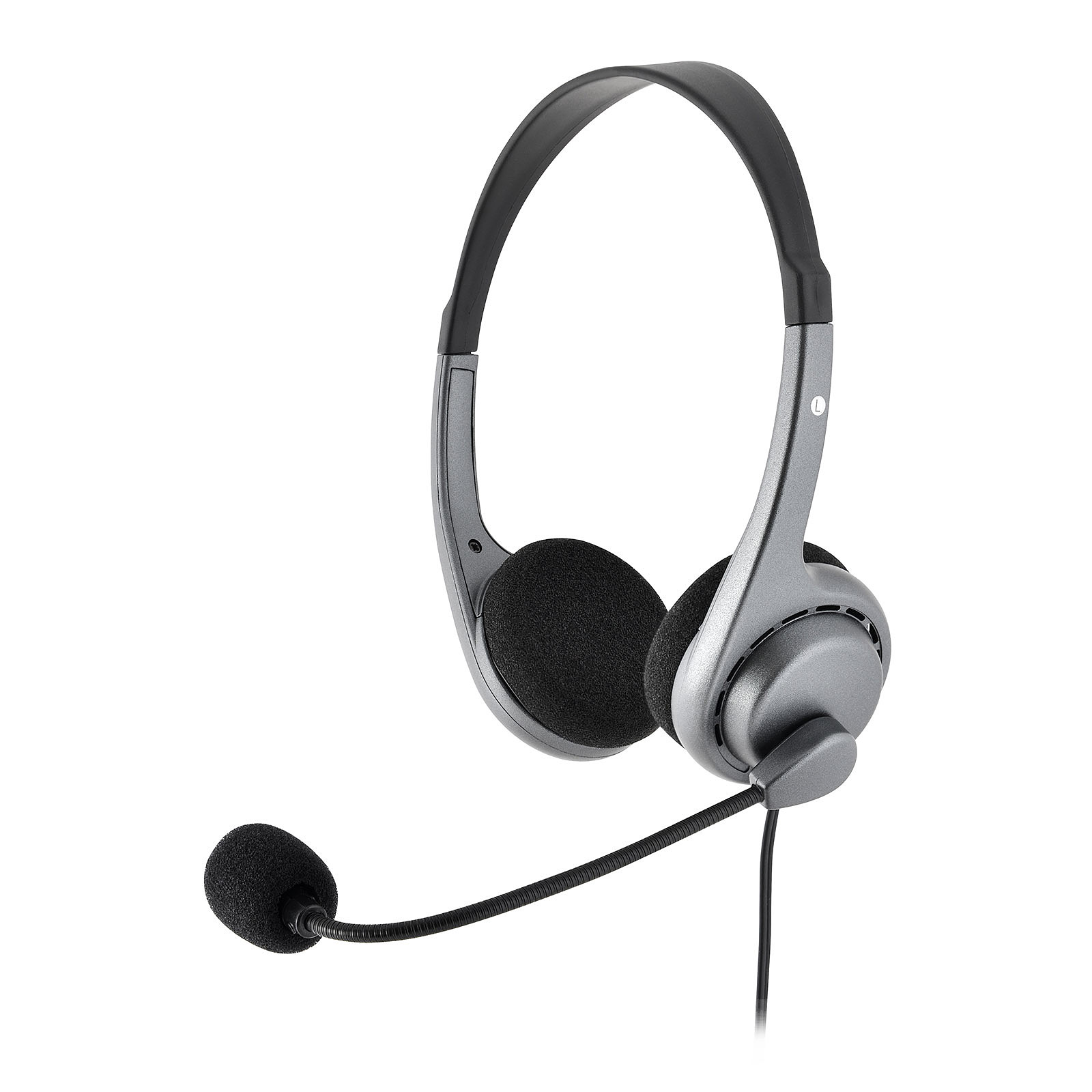 Bluestork MC101 Stereo Gris - Micro-casque - grosbill.com - 0