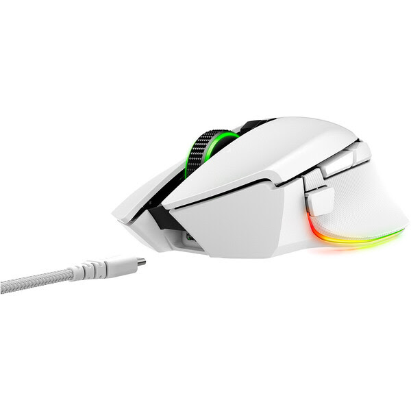 Razer Basilisk V3 Pro White - Souris PC Razer - grosbill.com - 2