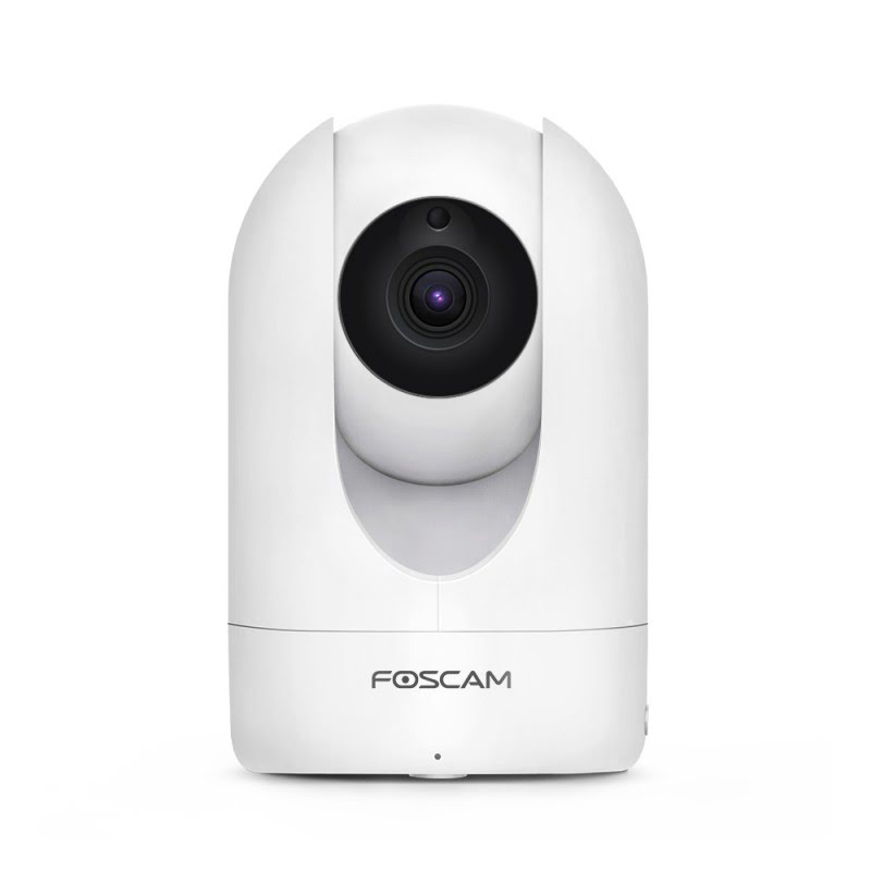 Foscam R4M Caméra IP 4MP Motorisée WiFi P2P Blanche - Webcam - 0