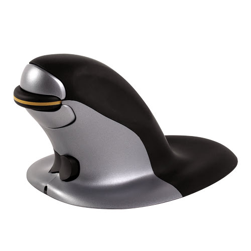  SOURIS VERTICALE AMBIDEXTRE PENGUIN SANS  - Achat / Vente sur grosbill.com - 1