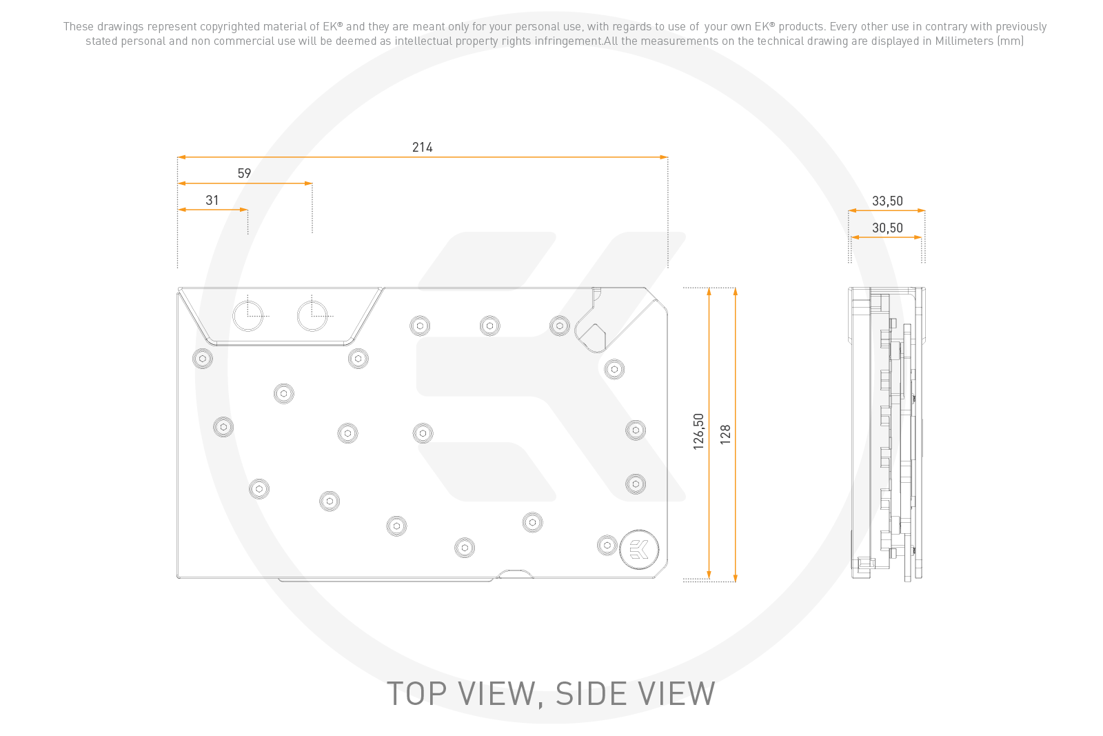 EK Water Blocks EK-Quantum Vector³ pour FE RTX 5090 - Plexi (3831129901179) - Achat / Vente Accessoires watercooling sur grosbill.com - 1
