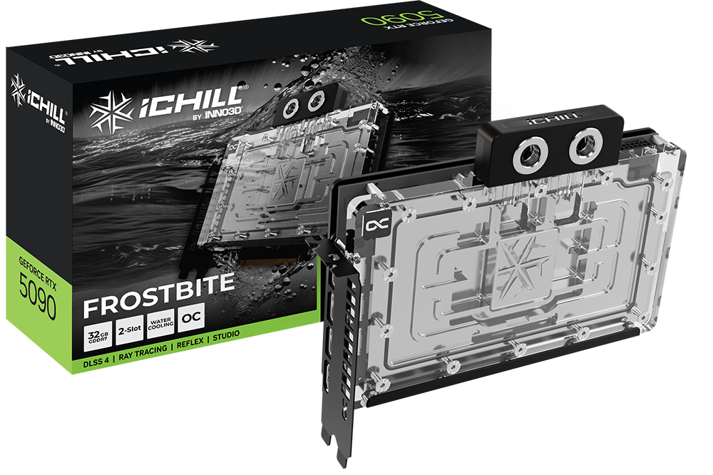 Inno3D GeForce RTX 5090 ICHILL FROSTBITE - Carte graphique Inno3D - 0