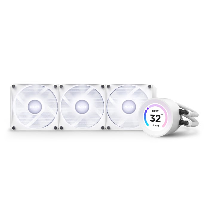 NZXT Kraken Elite Blanc RGB 360mm - Watercooling NZXT - 5