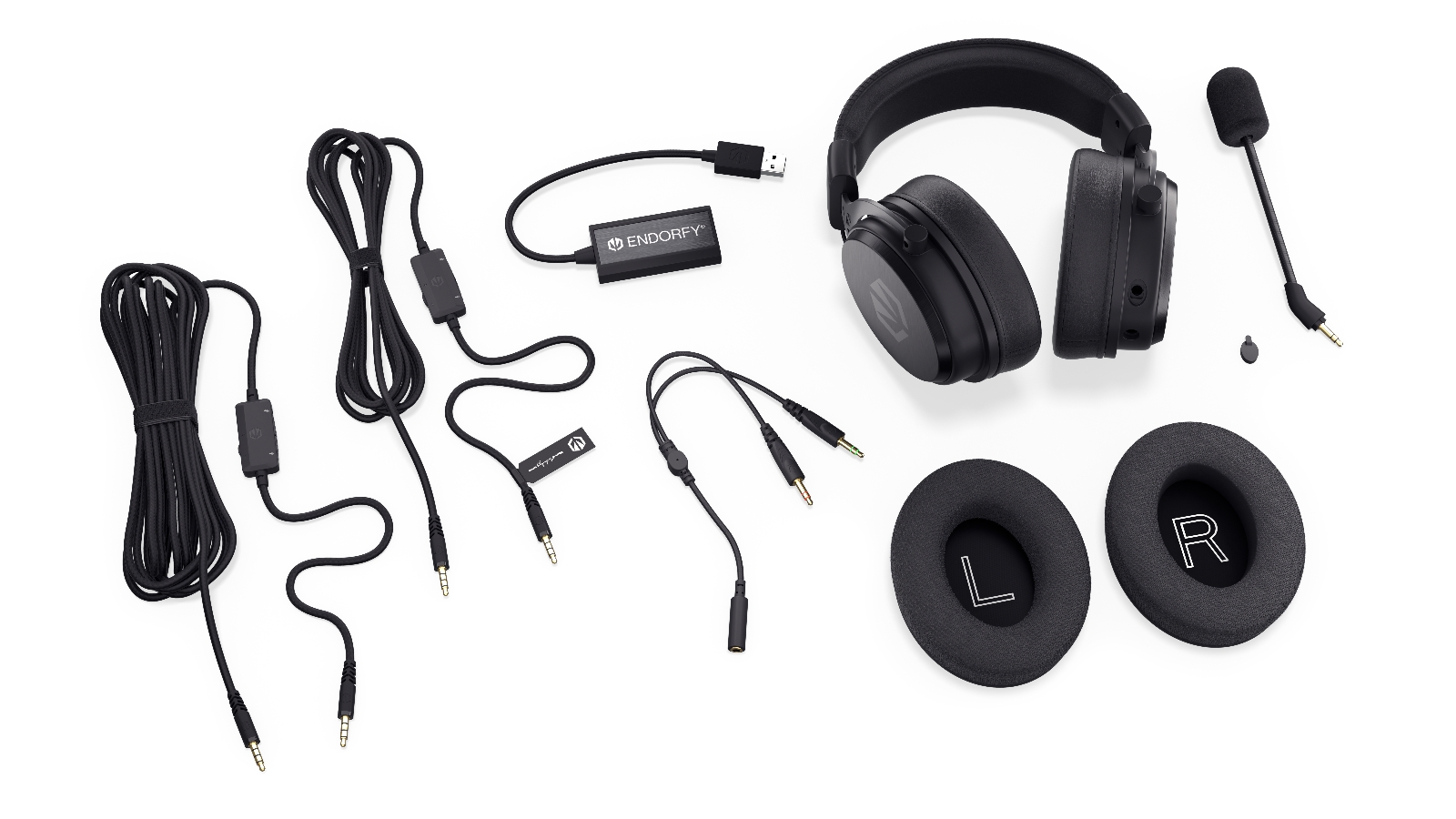 ENDORFY  VIRO Plus USB Stereo Noir - Micro-casque - grosbill.com - 8