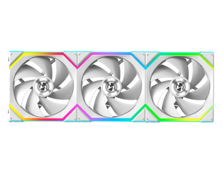 Ventilateur boîtier Lian-Li UNI FAN SL ARGB PWM - Triple Pack 120mm - Blanc Grosbill