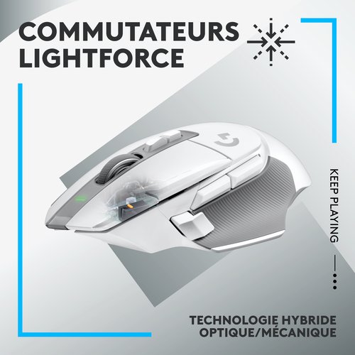 Logitech G502 X Lightspeed - Souris PC Logitech - grosbill.com - 8