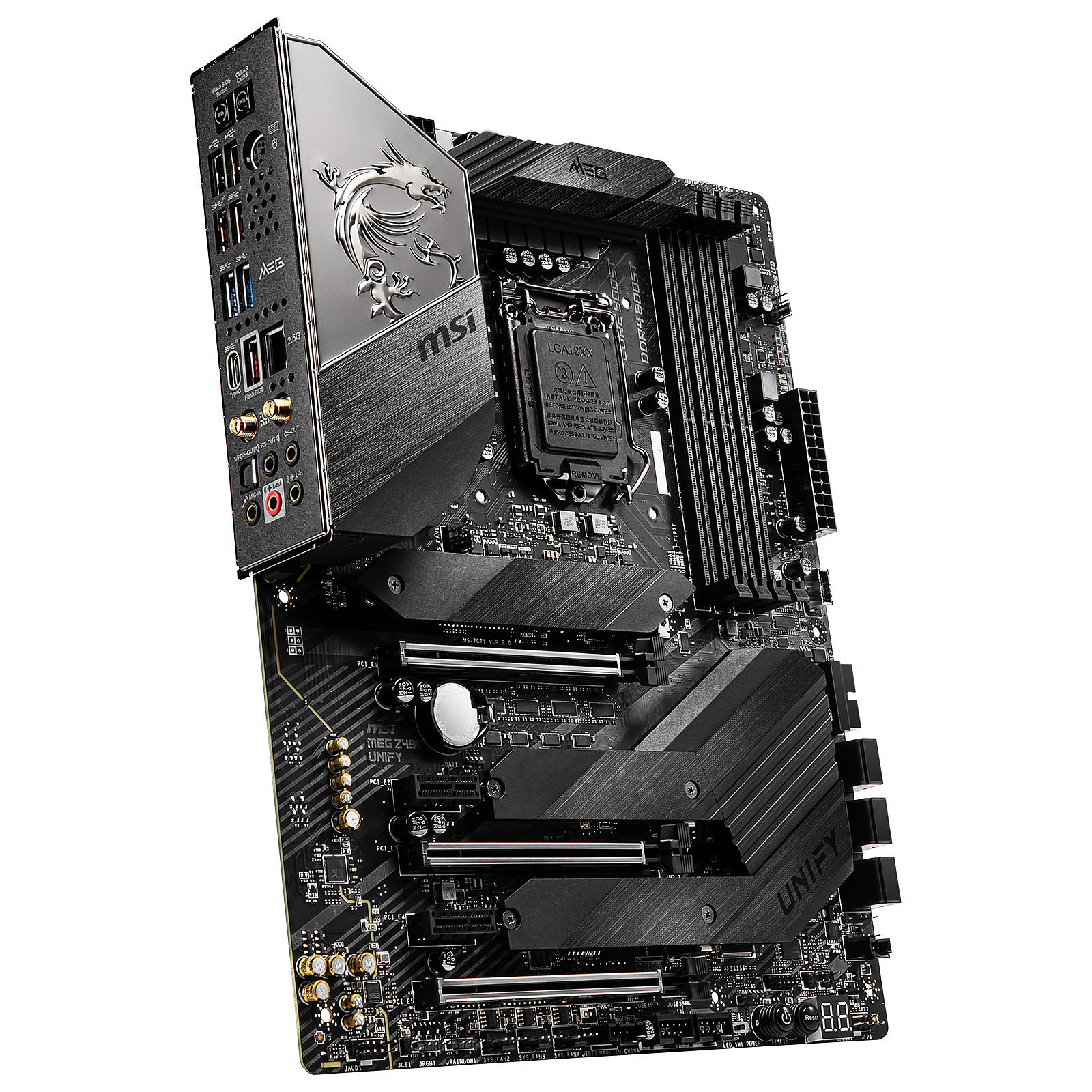 MSI MEG Z490 UNIFY ATX  - Carte mère MSI - grosbill.com - 3