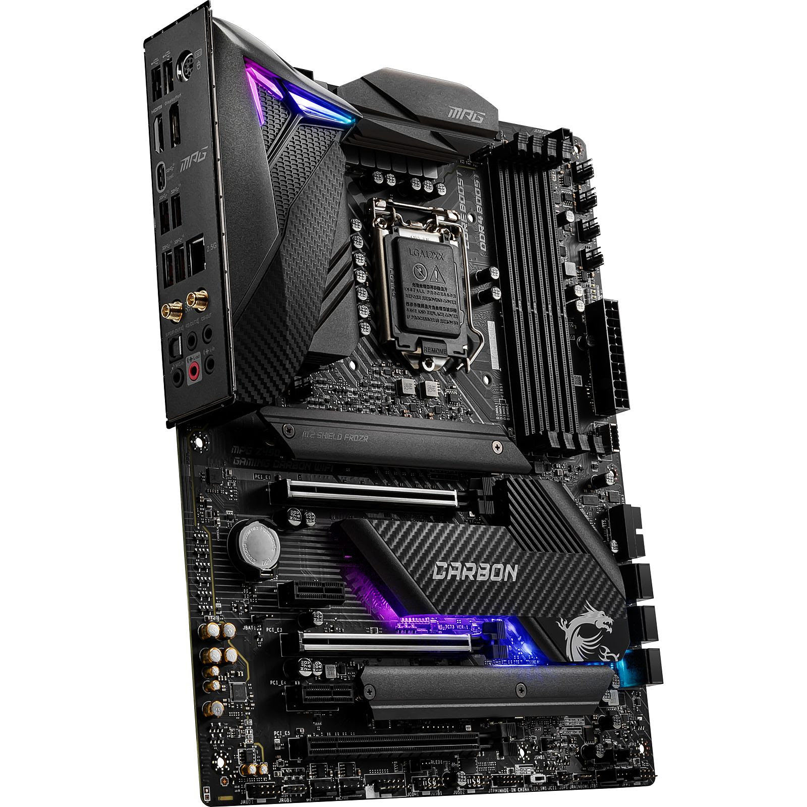 MSI MPG Z490 GAMING CARBON WiFi ATX  - Carte mère MSI - 3