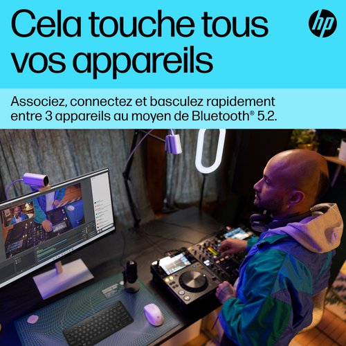 HP 350 BLK Compact Multi-Device KBD - Achat / Vente sur grosbill.com - 15