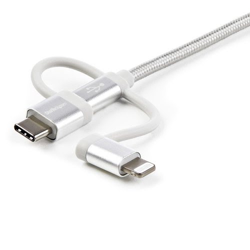 Lightning Cable - USBC to Micro USB - 1m - Achat / Vente sur grosbill.com - 3