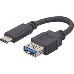 Grosbill Connectique PC adaptateur USB 3.0 Femelle - USB C Male